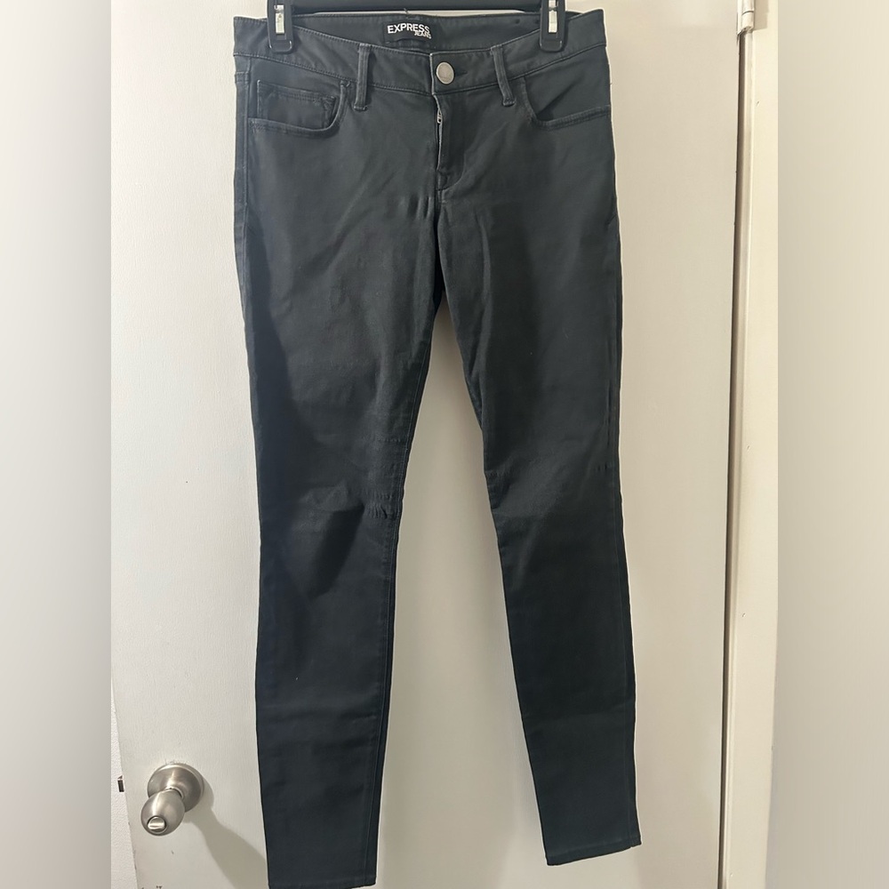 Express Black Skinny Jeans for Women